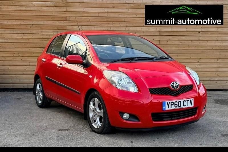 Red Used 2010 Toyota Yaris Hatchback | £2,890 (Fair price) - Image 1/1