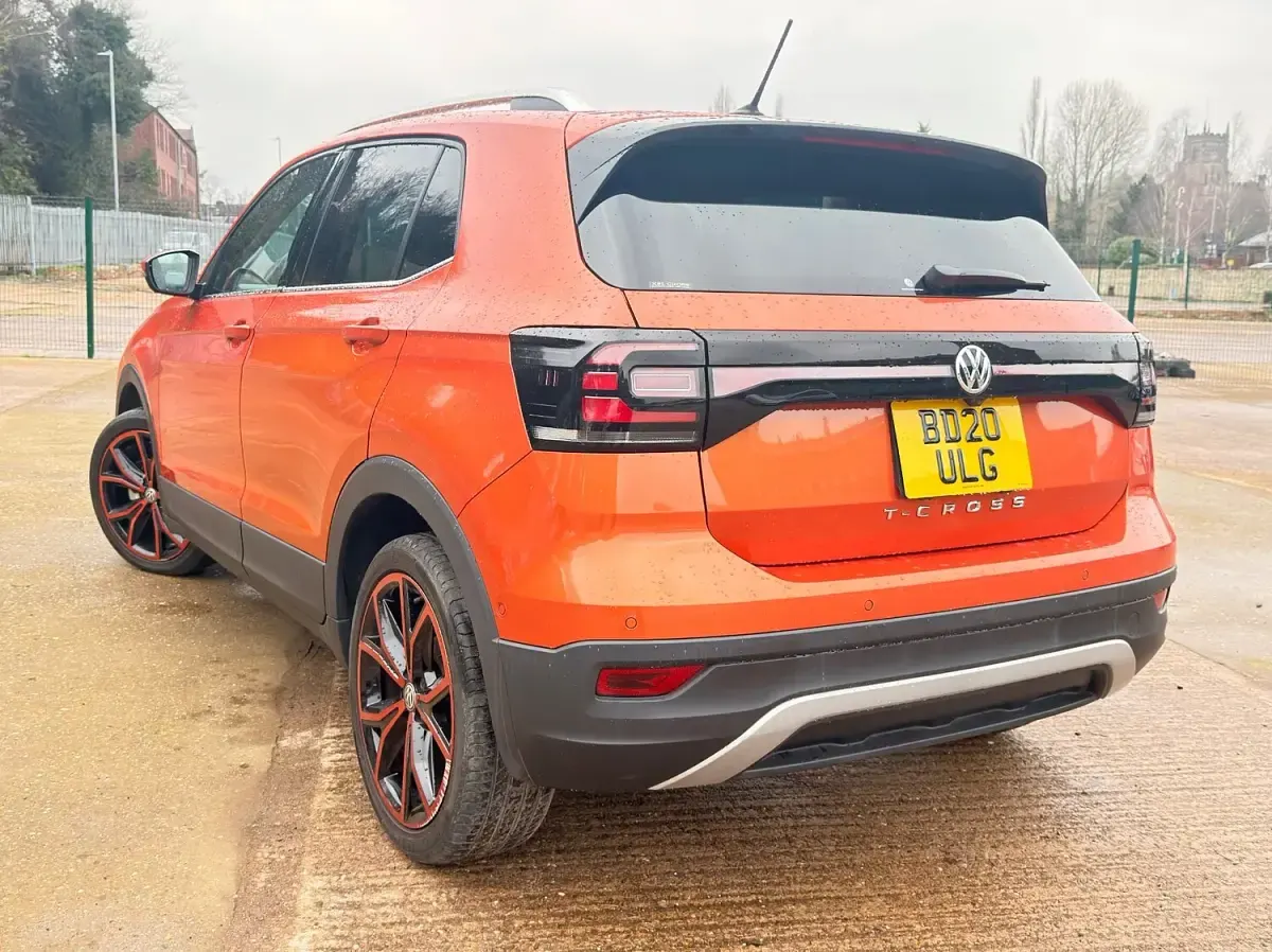 Used VW T-Cross 2020 Orange SUV
