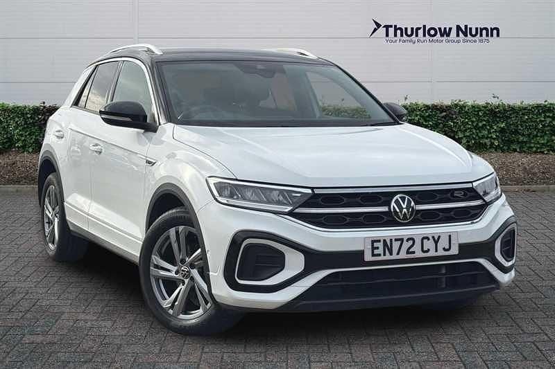 Used VW T-Roc R-line 150 HP (110 kW) 2023 White SUV