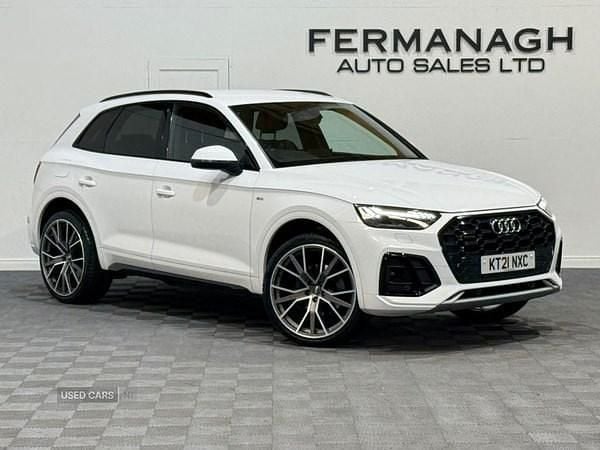 White Used 2021 Audi Q5 S-Line SUV | £26,490 (Fair price) - Image 1/4