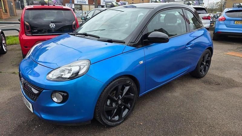 Used Vauxhall Adam S 70 HP (51 kW) 2018 Blue Hatchback