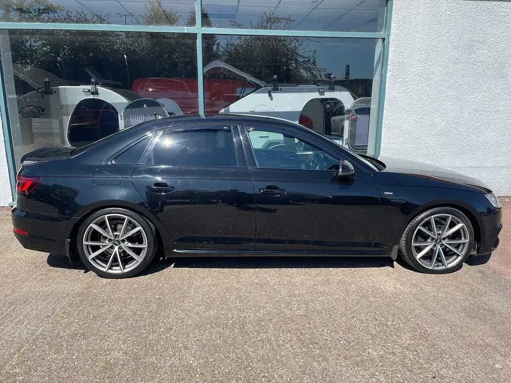 Used Audi A4 Black Edition 150 HP (110 kW) 2018 Black Sedan