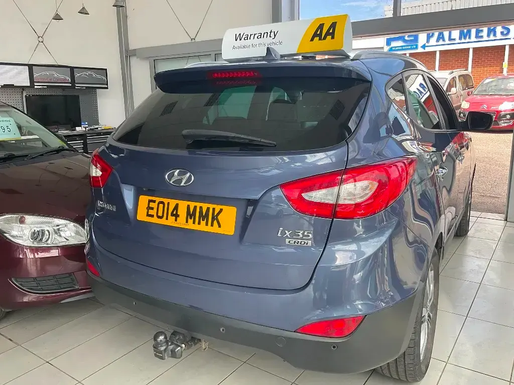 Used Hyundai ix35 Premium 115 HP (84 kW) 2014 Blue SUV