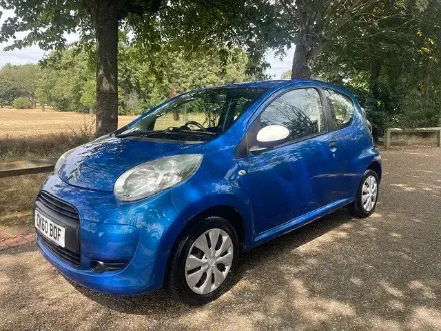 Used Citroën C1 68 HP (50 kW) 2010 Blue Hatchback