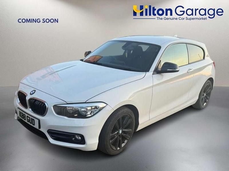 Used BMW 118 Sport Line 2016 White Hatchback