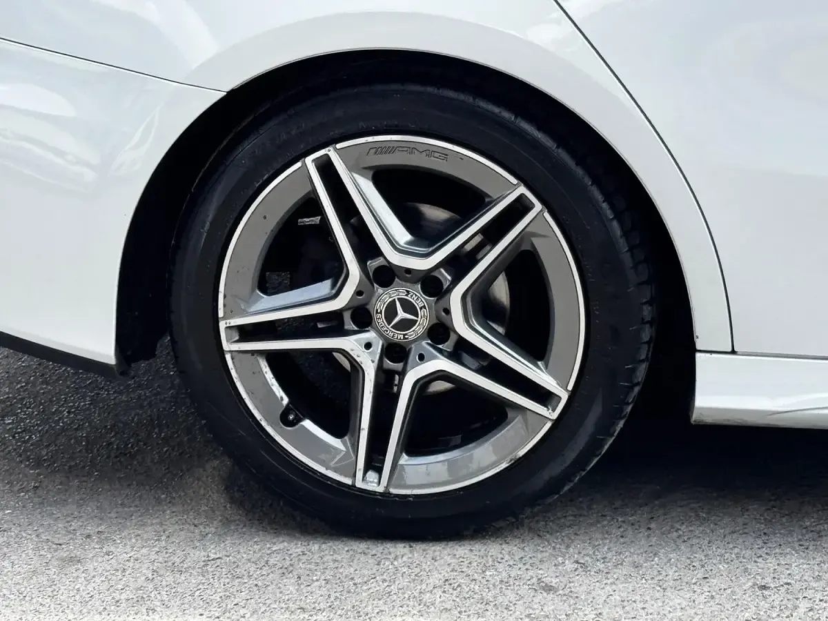 Used Mercedes A200 AMG line 150 HP (110 kW) 2020 White Sedan