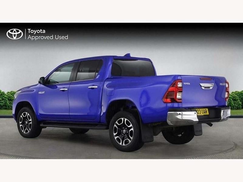 Used Toyota HiLux 201 HP (147 kW) 2023 Blue Pickup