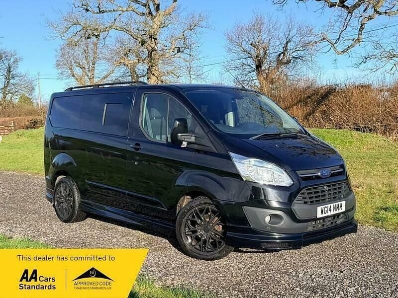 Used Ford Transit Custom Limited 125 HP (91 kW) 2014 Black Van