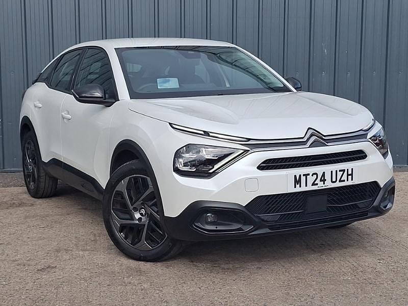 White Used 2024 Citroën C4 PureTech Hatchback | £14,998 (Fair price) - Image 1/4