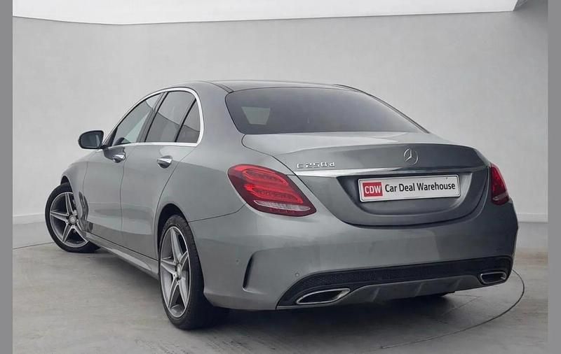 Used Mercedes C250 AMG Line Premium Plus 200 HP (147 kW) 2016 Silver Sedan