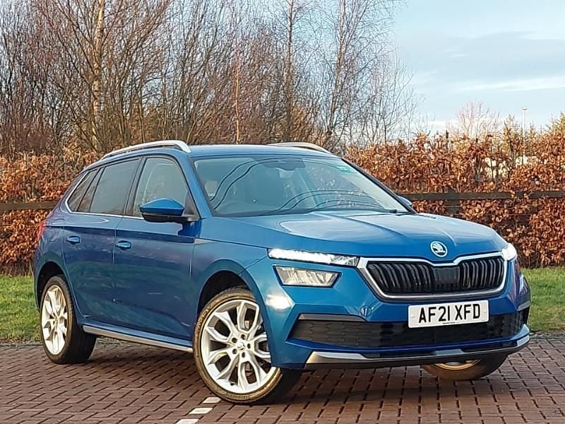Blue Used 2021 Skoda 110 R SE L Hatchback | £13,698 (Fair price) - Image 1/4