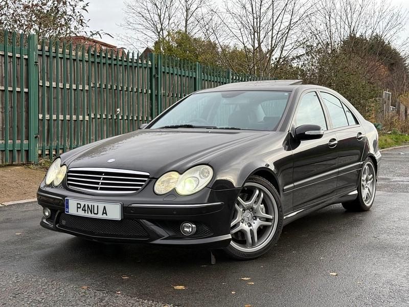 Black Used 2005 Mercedes C55 AMG Sedan | £9,995 - Image 1/4