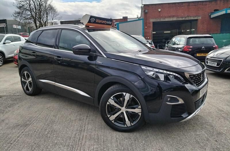Used Peugeot 3008 GT-line 2018 Black SUV