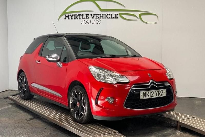 Red Used 2012 Citroën DS3 Hatchback | £2,500 (Good price) - Image 1/1