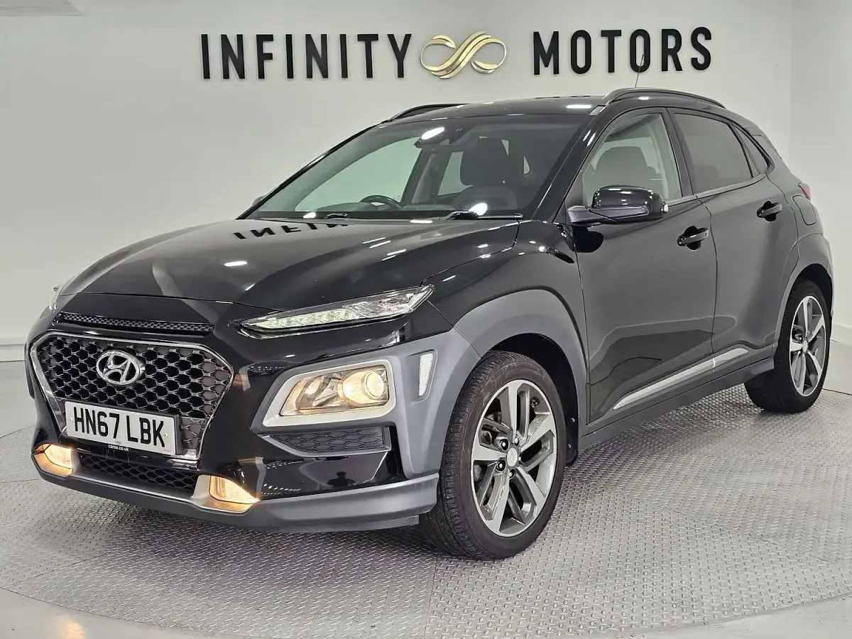 Used Hyundai Kona Premium 120 HP (88 kW) 2017 Black SUV