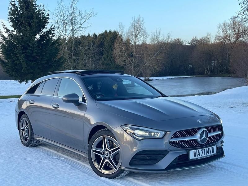 Used Mercedes CLA250e AMG Line Premium Plus 2021 Grey Sedan