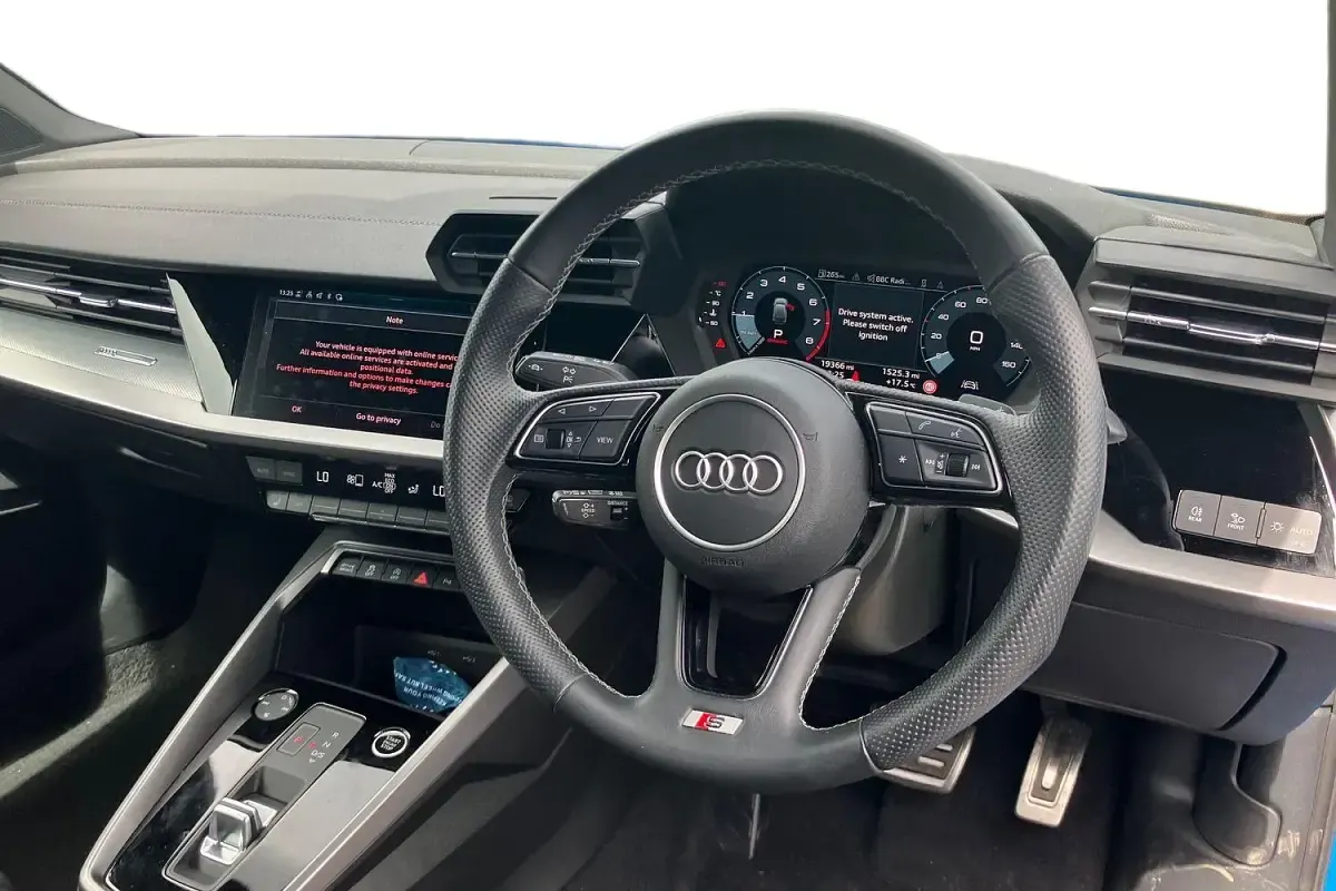 Used Audi A3 S-Line 190 HP (139 kW) 2023 Blue Sedan