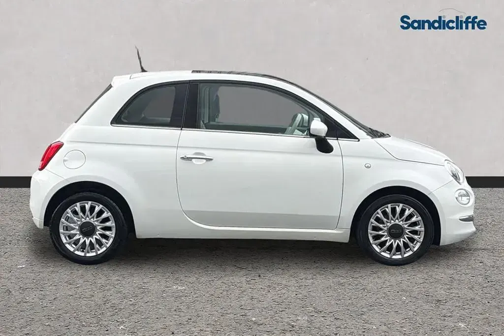 Used Fiat 500 Lounge 69 HP (50 kW) 2020 White Hatchback