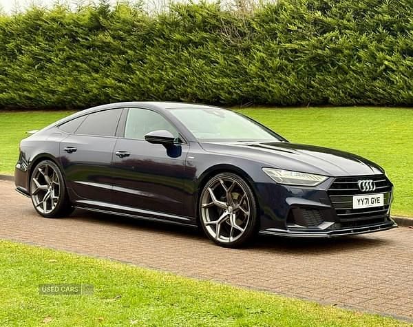 Used Audi A7 S-Line 2021 Blue Hatchback