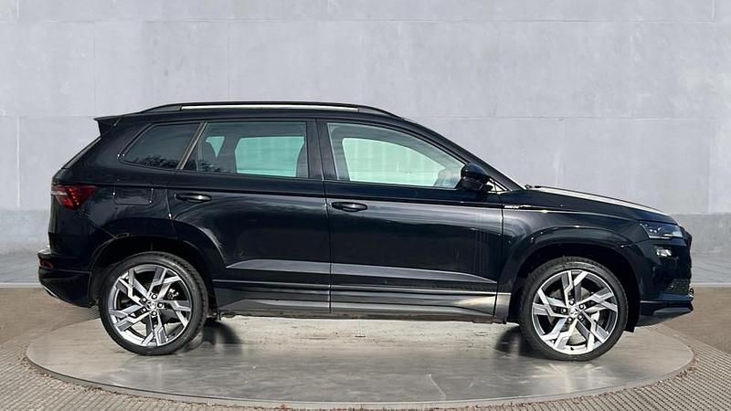 Used Skoda Karoq SportLine 150 HP (110 kW) 2024 Black SUV