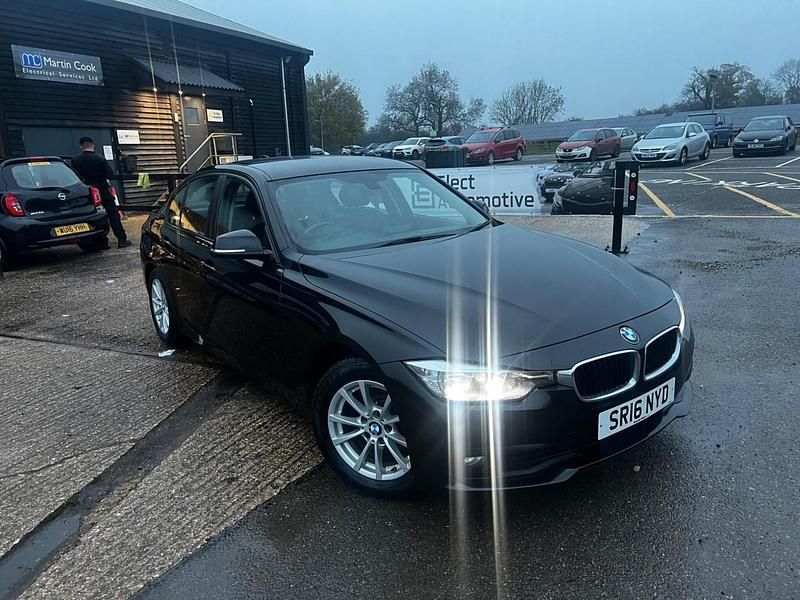 Black Used 2016 BMW 320 Efficient Dynamics Sedan | £7,300 (Fair price) - Image 1/4