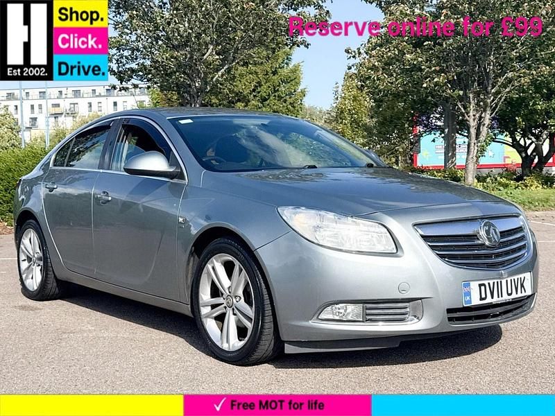 Silver Used 2011 Vauxhall Insignia SRi Hatchback | £1,499 (Fair price) - Image 1/3