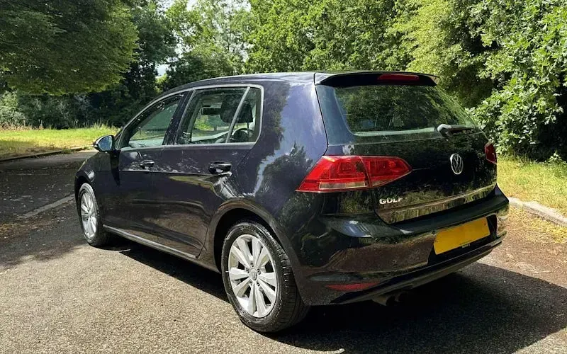 Used VW Golf VII SE 122 HP (89 kW) 2013 Black Hatchback