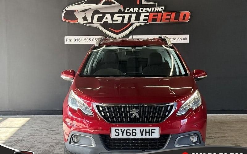 Used Peugeot 2008 Active 100 HP (73 kW) 2016 Red SUV