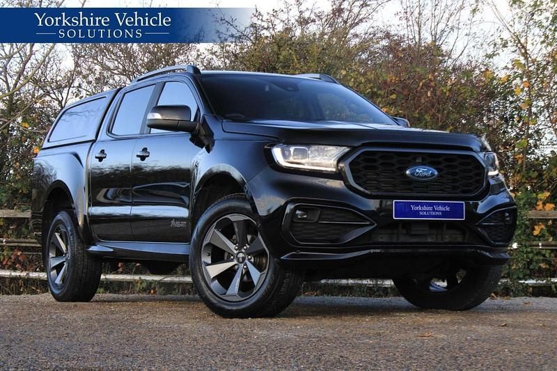 Black Used 2021 Ford Ranger S Pickup | £19,989 (Good price) - Image 1/4