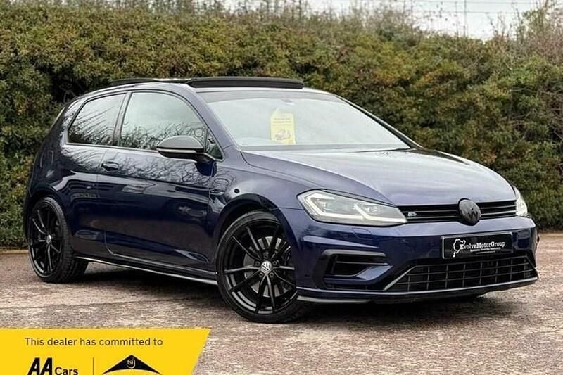 Used VW Golf VII R 310 HP (228 kW) 2018 Blue Hatchback