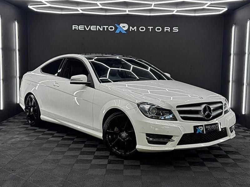 White Used 2015 Mercedes C250 Sport Edition Coupe | £8,995 (Good price) - Image 1/4