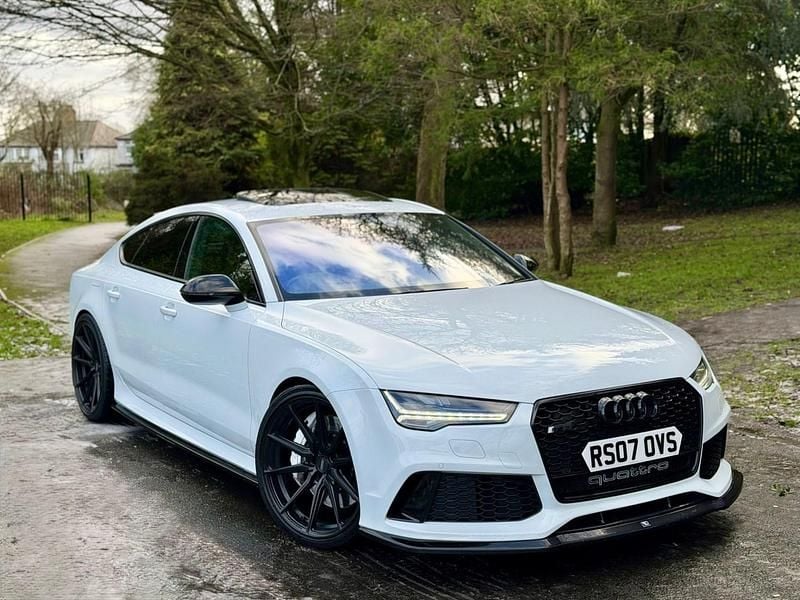 Used Audi RS7 920 HP (676 kW) 2015 White Hatchback