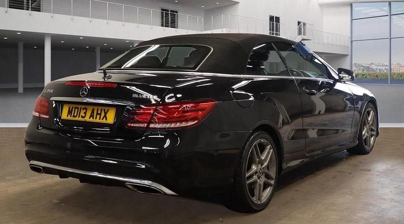 Used Mercedes E350 AMG 2013 Black Cabriolet