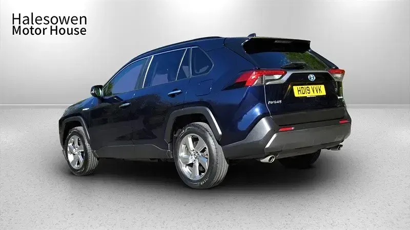 Used Toyota RAV4 Hybrid 218 HP (160 kW) 2019 Blue SUV
