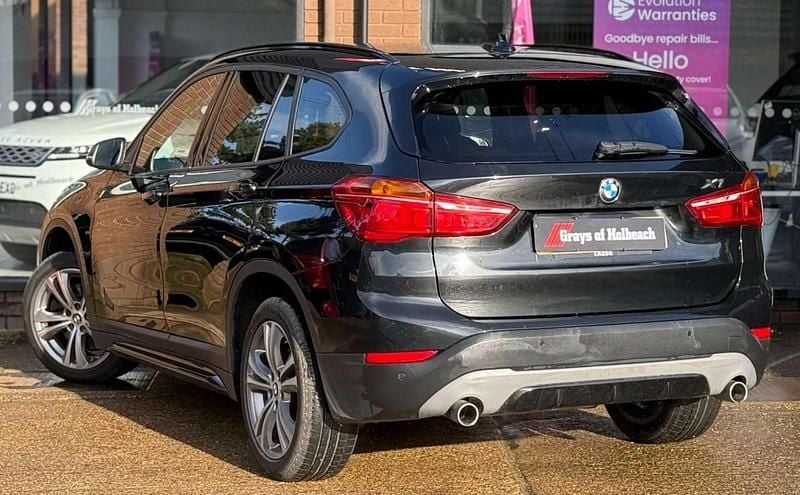 Used BMW X1 Sport Line 190 HP (139 kW) 2018 Black SUV