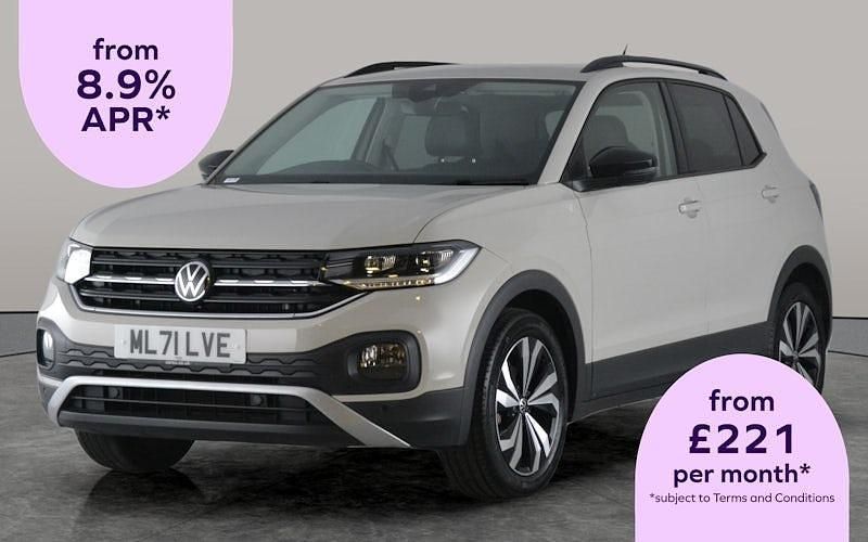 Used 2024 VW T-Cross Black Edition SUV | £16,199 (Good price) - Image 1/2