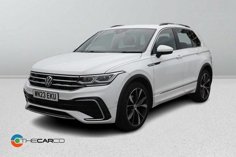 Used VW Tiguan R-line 150 HP (110 kW) 2023 White SUV