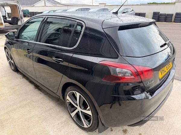 Used Peugeot 308 GT-line 2018 Black Hatchback