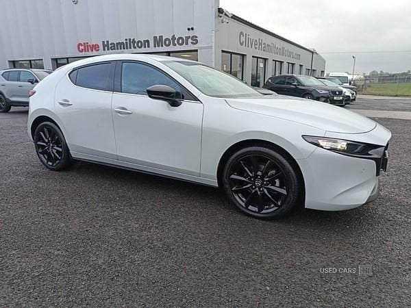 Used Mazda 3 Homura-Line 140 HP (102 kW) 2025 White Hatchback