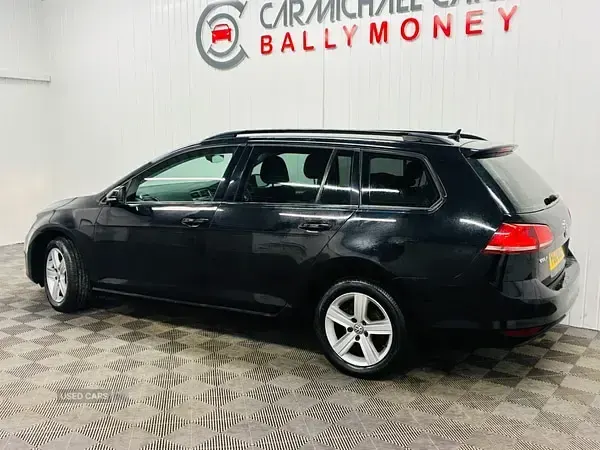 Used VW Golf VII Edition 110 HP (80 kW) 2017 Black Estate