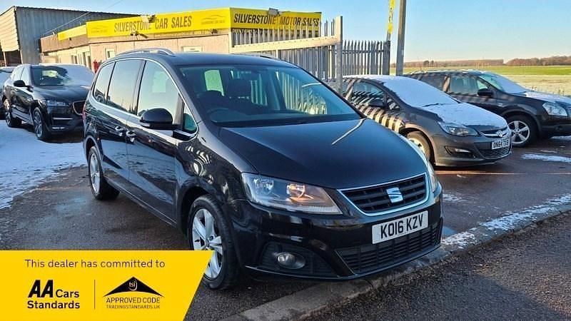 Black Used 2016 Seat Alhambra SE MPV | £8,645 (Fair price) - Image 1/3