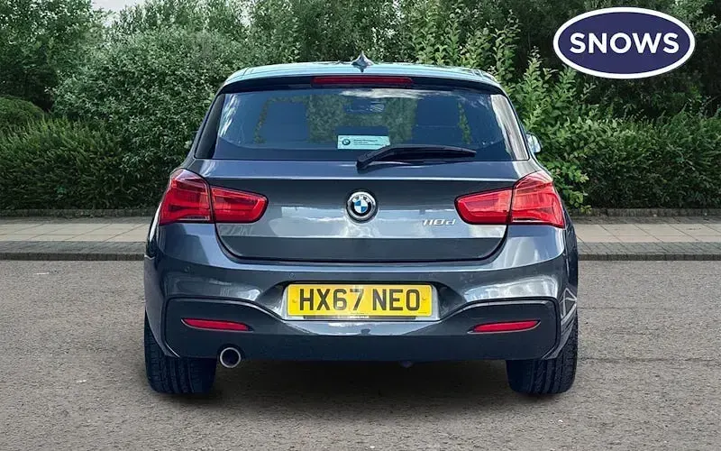 Second-hand BMW 118 M Sport 150 CP (110 kW) 2017 Gri Hatchback