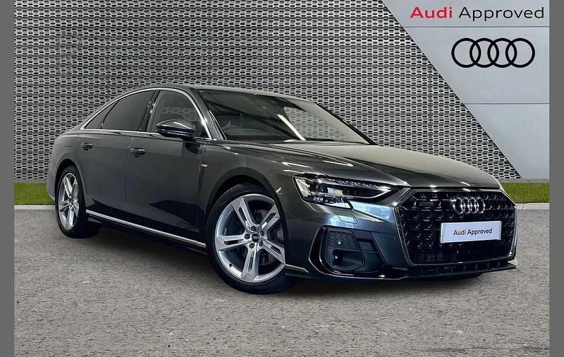 New Audi A8L S-Line 281 HP (206 kW) 2025 Grey Sedan