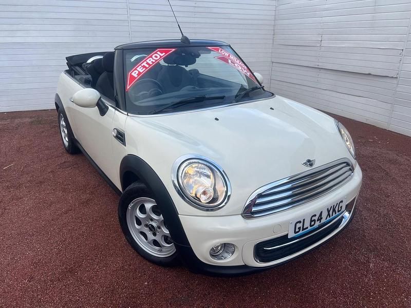 Used Mini Cooper Cabriolet 2014 White Cabriolet
