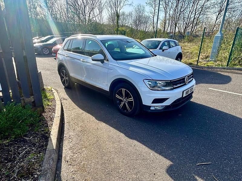 Second-hand VW Tiguan SE 150 CP (110 kW) 2017 Alb SUV