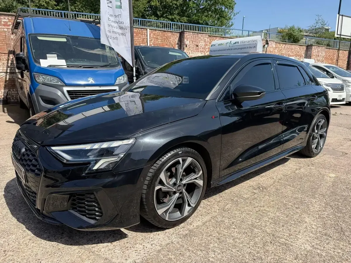 Used Audi A3 S-Line 2023 Black Sedan