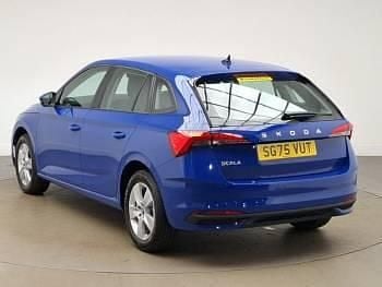 New Skoda Scala SE 95 HP (69 kW) 2025 Blue Hatchback