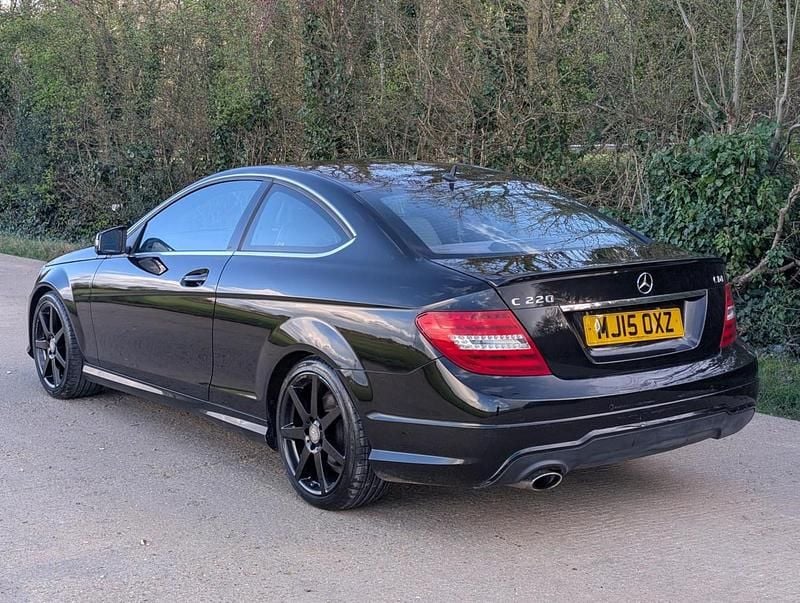 Used Mercedes C220 Sport Edition 2015 Black Coupe
