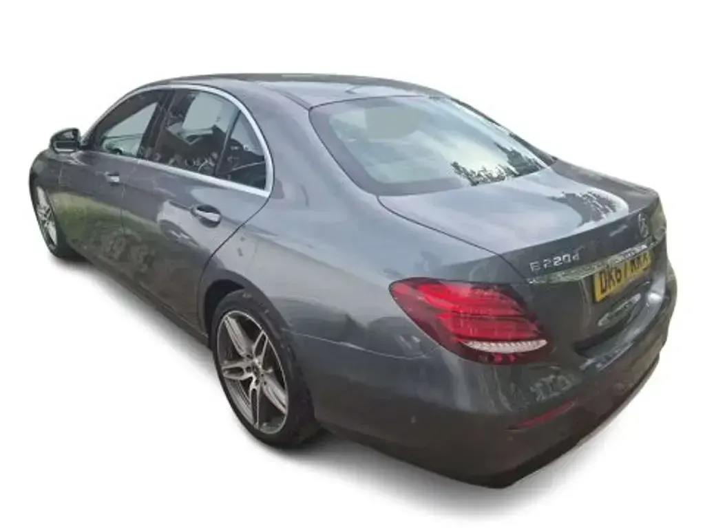 Used Mercedes E220 AMG line 194 HP (142 kW) 2017 Grey Sedan
