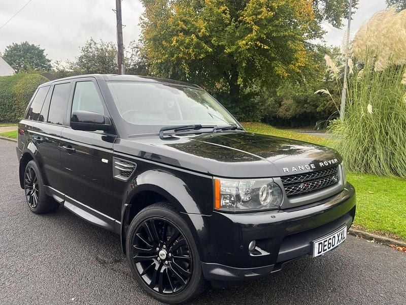 Black Used 2010 Land Rover Range Rover Sport HSE SUV | £5,950 (Expensive) - Image 1/4